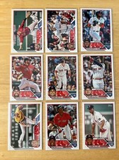 Boston Red Sox 2023 Topps Series 1, 2, & Update Base Team Set *35 cards*