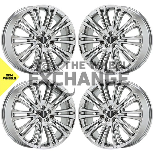 EXCHANGE 20" Lincoln MKX PVD Chrome Wheels Factory OEM Set 20162018