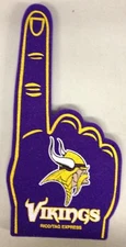 MINNESOTA VIKINGS Foam Finger - New - FREE U.S.A. SHIPPING