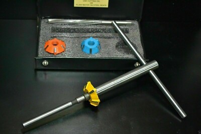 BRIGGS & STRATTON 5 H.P USA ENGINE VALVE SEAT CUTTER SET CARBIDE TIPPED BEST