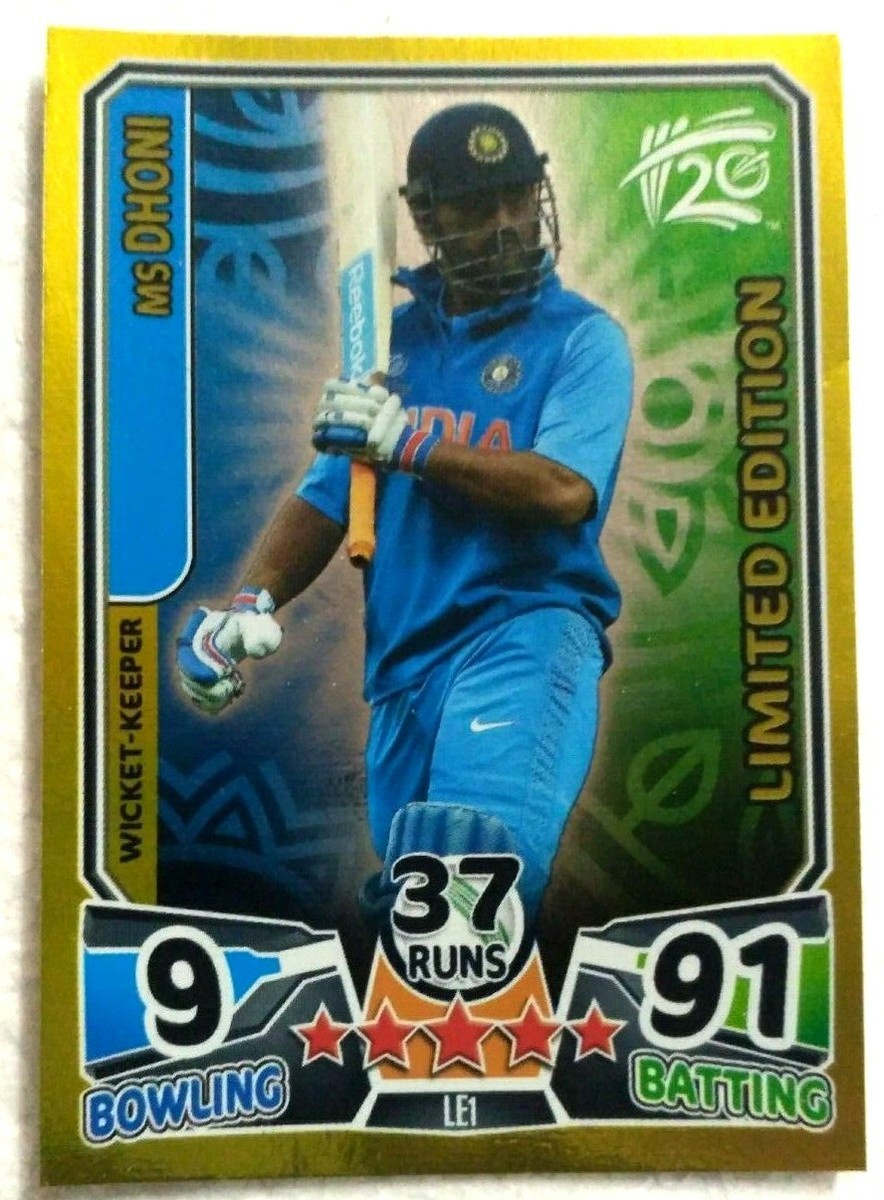 cricket attax limited edition cards Cricket Attax 2016 Virat Kohli Gold Limited Edition Card, Batsman, Captain,  Fantasy League : Amazon.in: Toys & Games