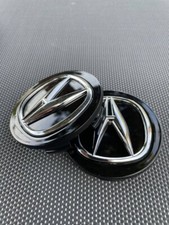 Acura Set Of 4 Black 69 Mm2.71 In Wheel Center Caps - Satisfaction Guarantee