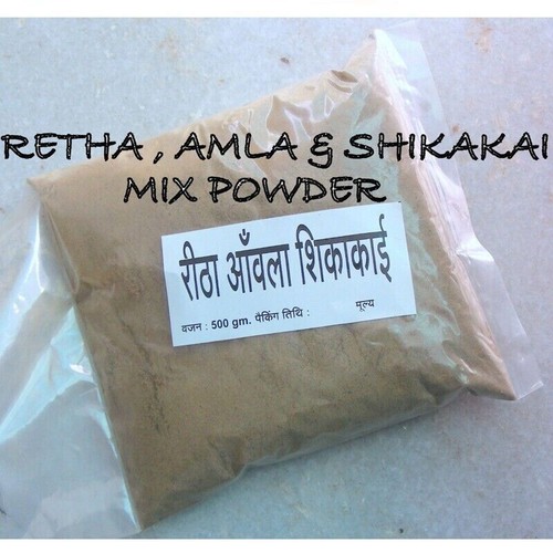 Poudre Ayurvédique Indienne Réetha Amla Shikakai - Pure Et Naturelle, Contre Les Pellicules, Expiration 2027