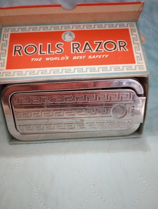 Vintage Rolls Razor Set with Chrome Case & Built-In Strop Made in ...