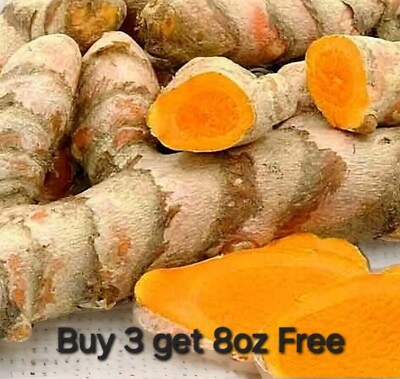Turmeric Roots Certified Organic Curcuma Longa Tea,  Boost Immune System 8oz