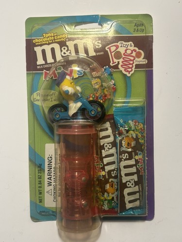 M&M's Toy & Pogo Dispenser Minis Extremsport Team Radsport 2001