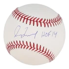 Greg Maddux Signed OML Baseball Inscribed "HOF 14" (JSA)