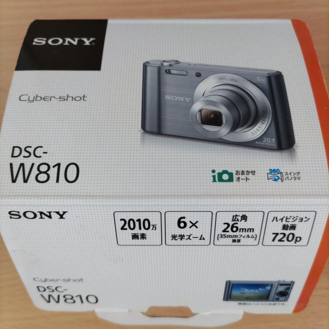 Sony Cyber-shot DSC-W810 20.1MP Digital Camera Silver new from 