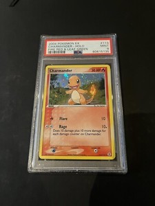 2004 Pokémon EX Fire Red & Leaf Green 113/112 Charmander Holo PSA 9 MINT