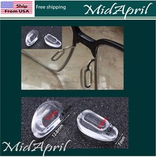 Eyeglass NOSE PADS oakley Bolon push in sunglasses Eyeglass NOSE PADS  clear