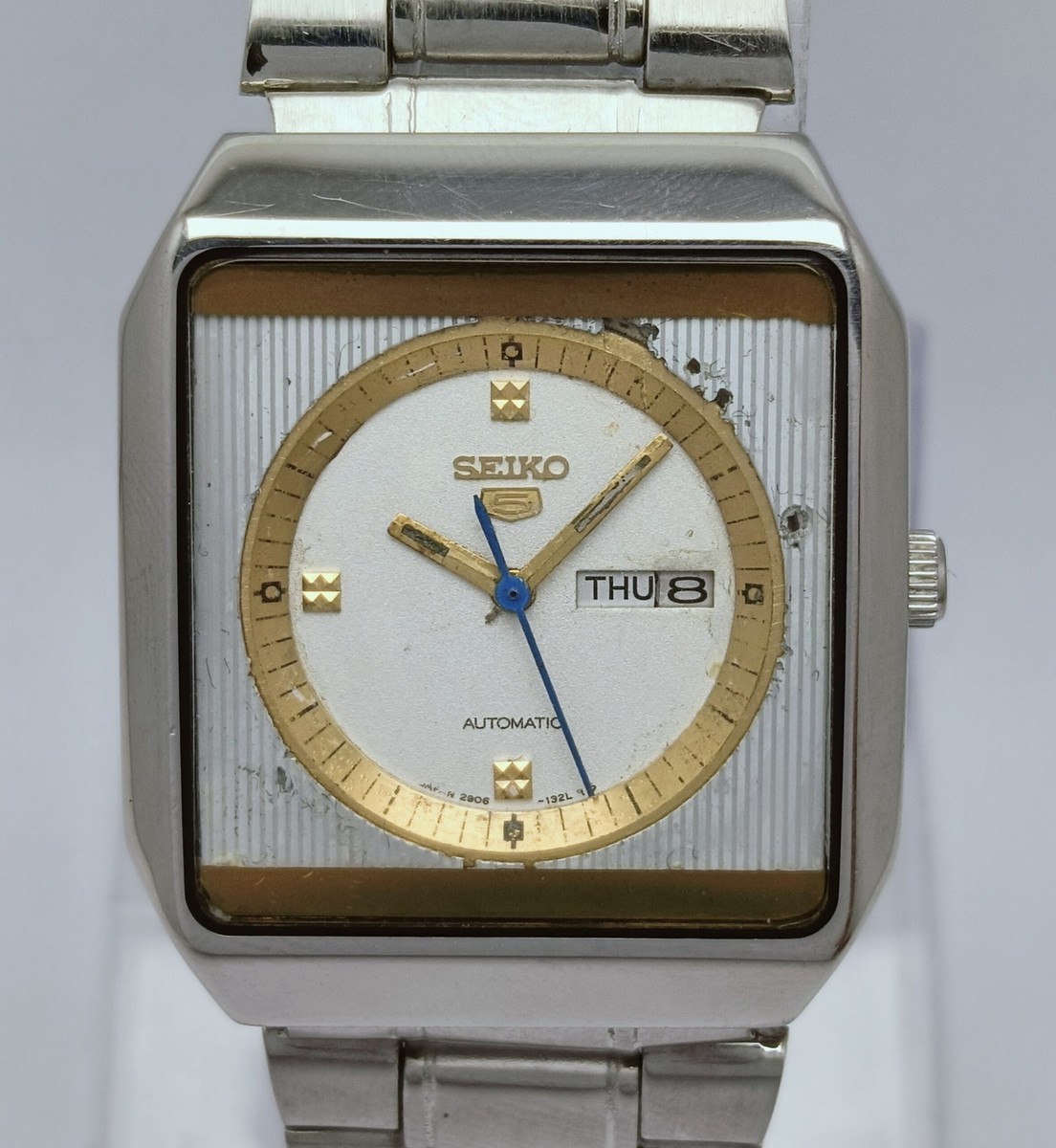 Seiko 5 Automatic 2906-0540 Day/Date Vintage Men's Watch Classic