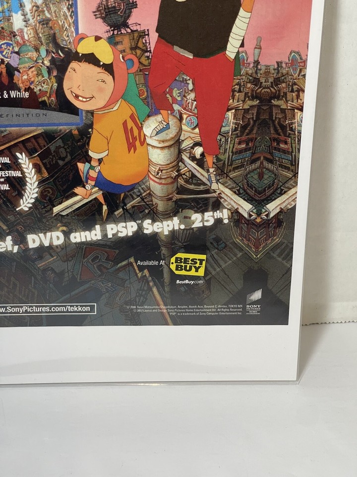 2007 Tekkon Kinkreet Anime Movie Print Ad/Poster Official DVD/Bluray Promo Art | eBay UK
