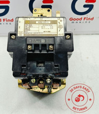 Square D 8536-SEO1 NEMA Size 3 3-pole Motor Coil Starter Used Fast Shipping