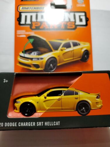 2024 Matchbox Moving Parts  - 2020 Dodge Charger SRT Hellcat Yellow 🆕 - Foto 1 di 7