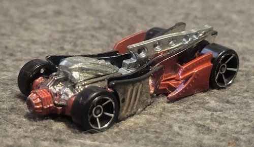 Hot Wheels rot & schwarz MOTOBLADE Sammlerstück Die Cast Spielzeugauto Malaysia
