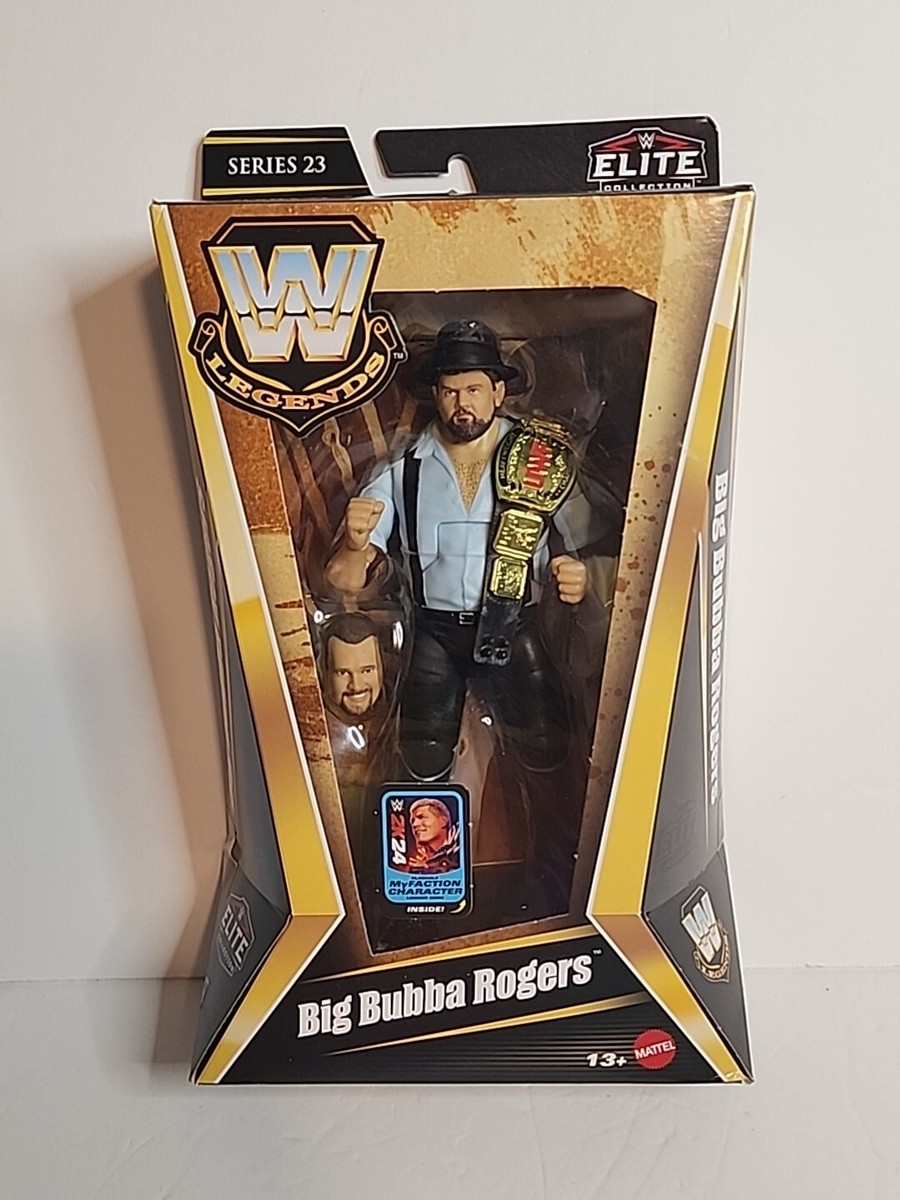 Wwe Elite Legends 23 Big Bubba Rogers Blue Shirt Chase | eBay