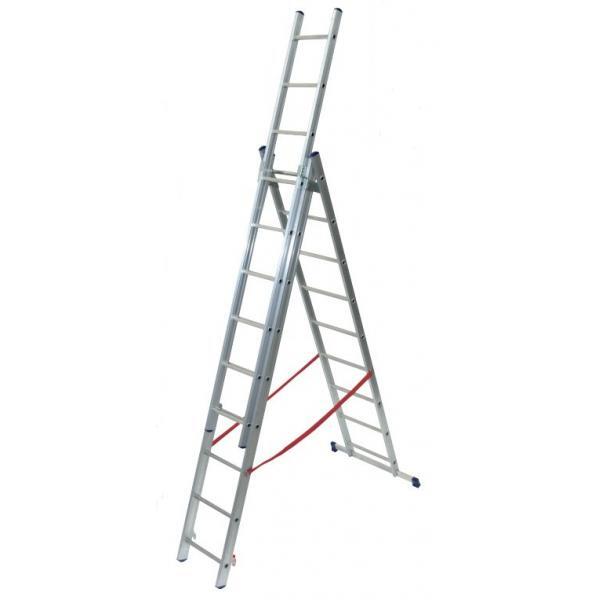 2777   SCALA ALL. FACAL STILO  9+ 9+ 9 GRADINI H 258-684 CM