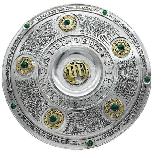 Bundesliga Meisterschale Fußball Meisterschaft Sammlung 42.5*42.5cm Harzig - Bild 4 von 8