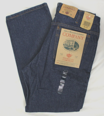 VINTAGE! GWG STRAIGHT LEG GREAT WESTERN GARMENT CO. MEN'S JEANS