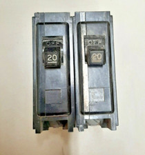 Westinghouse 20A 1P Circuit Breakers Lot of 2 