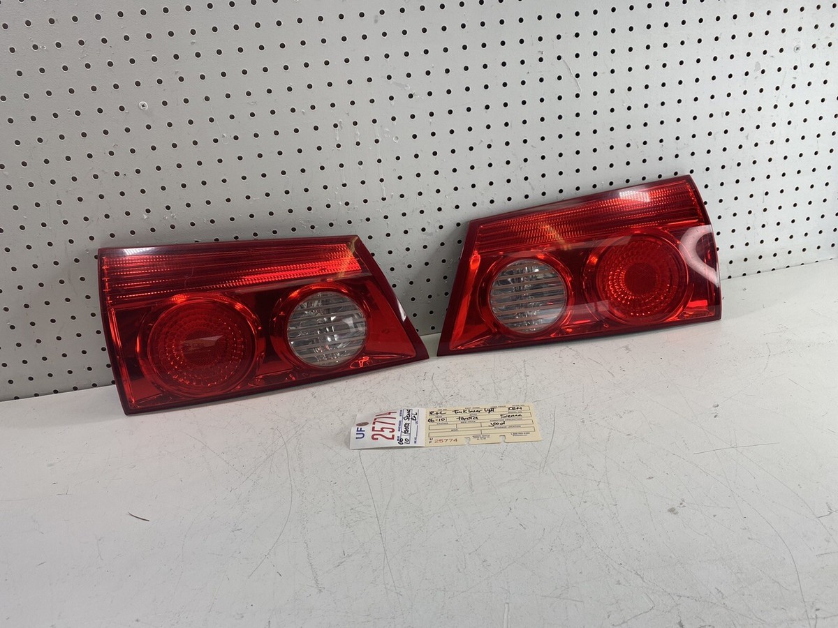 2006 2010 TOYOTA SIENNA RIGHT & LEFT TRUNK LIGHT LAMP PAIR OEM | eBay