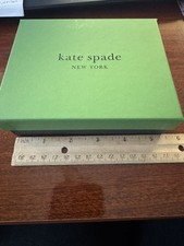 Kate Spade Gift Box 5.75 x 4.5 x 1.75 in Black Green