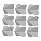 9Pcs Dart Flights,Standard Darts Accessory Replacements Parts(Gray)