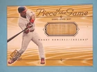 2001 Upper Deck SP Game Bat Edition Piece Of The Game Relic Manny Ramirez #MR ⚾