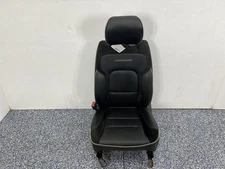 2019 Ram 1500 Pickup Left Driver Front Seat Black Laramie Power Leather  898610