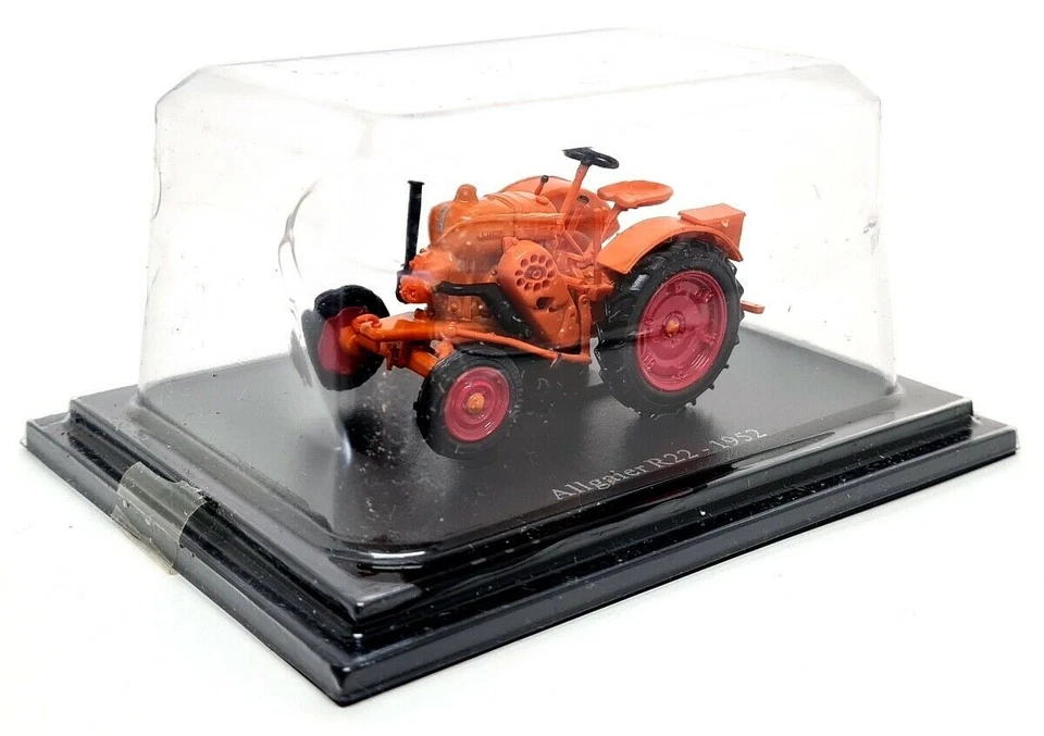 Hatchette 1/43 Scale - Allgaier R22 1952 Orange Diecast & Plastic model tractor - Image 2 of 2