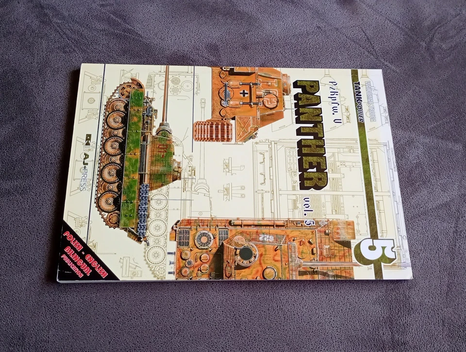 Waldemar Trojca Pzkpfw V Panther Vol 5 AJ Press Tank Power Book - Image 3 of 4