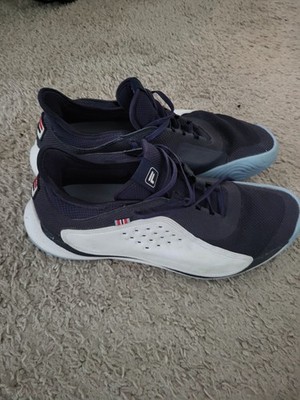 Fila Men s Mondo Forza Tennis Shoes White/Navy/Powder Blue