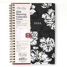 2026 Weekly and Monthly Planner Calendar, January 2026 - December 2026, 5" x ...