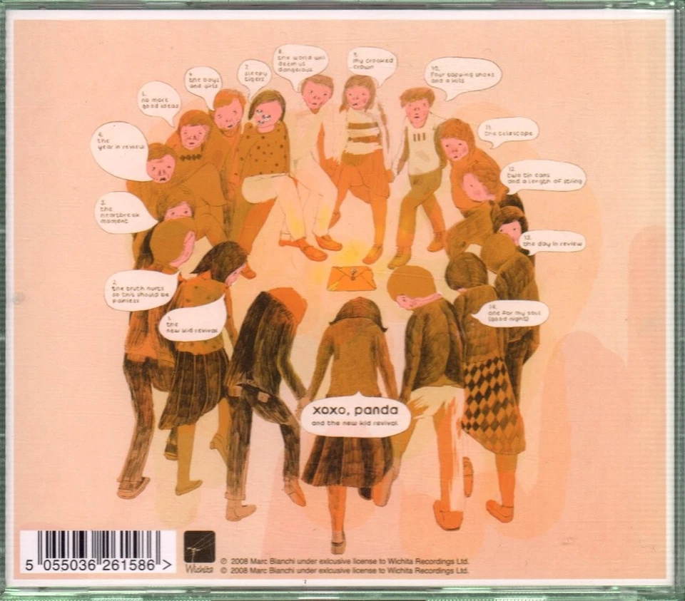 Her Space Holiday Xoxo, Panda and the New Kid Revival CD UK Wichita 2008 with - Imagen 2 de 2