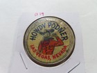 B19 USA 1924 Silver Peace $1 w/ Howdy Podner Las Vegas, NV Advertisement Sticker — photo 1