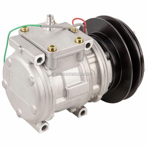 AC Compressor & V-Belt A/C Clutch Replaces Denso 10PA15 447200-0246 24v GAP - Bild 2 von 3