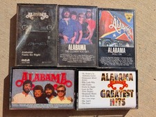 Alabama Cassette Lot of 5