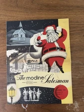 Rare 1953 Modine Manufacturing Christmas Salesman Guide Wisconsin