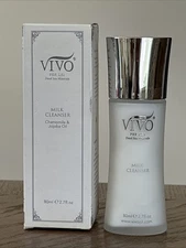 Vivo Per Lei Milk Facial Cleanser Chamomile Jojoba Oil Sensitive Skin 2.7oz NEW