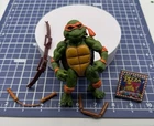 Vintage TMNT 1992 Movie Star Mike With Accessories Teenage Mutant Ninja Turtles