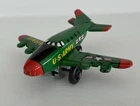 Vintage 1950s Mar Tin Litho Windup US Army Plane Parts Marx USA READ