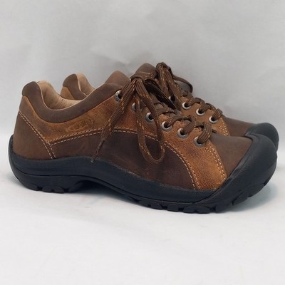 KEEN Briggs Bison/Brown Leather Oxford Shoes Women's US 6.5 NEW