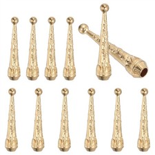 12Pcs Bolo Tie Tips 2 Long Alloy Tie Replacem...