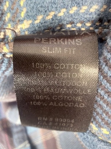 Matix Plaid Flannel Snap Button Shacket, Mens Size Large, Y2K, Grunge image 4