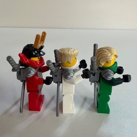 Lego Battle for Ninjago City 70728 Minifigures Rebooted Zane Lloyd Samurai X Nya
