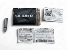 Ford F250 F350 Spare Tire Lock Key And Code Card OE YC35-1A380-AA 81282 410250