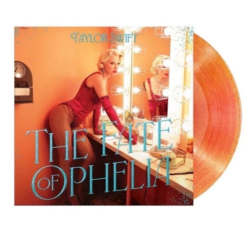 Taylor Swift | The Fate of Ophelia — 7 inch Orange Sparkling Vinyl — Sealed!