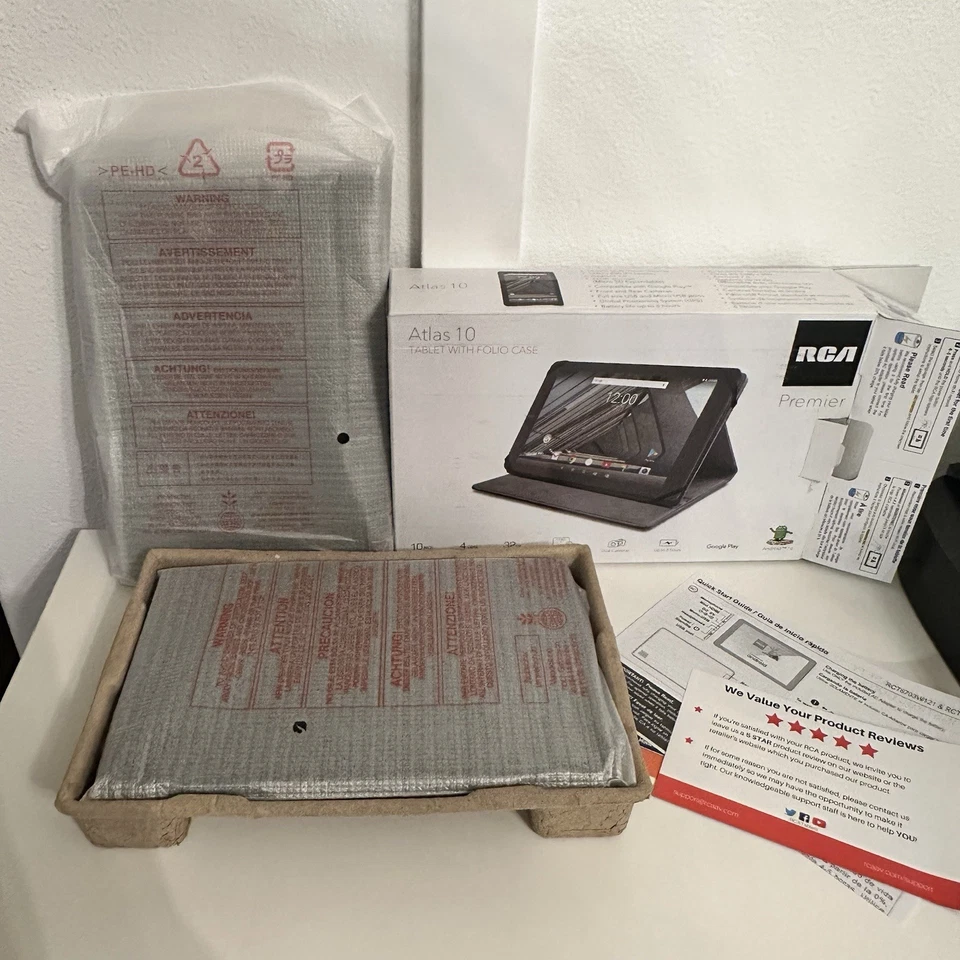 RCA Atlas 10 Tablet Premier Android 7.0, 32GB, Wi-Fi 10” Webcam Bundle Case - Image 2 of 4
