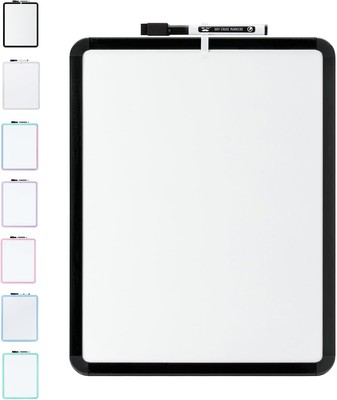 Mr. Pen Dry Erase Board, 14' X 11' with Black Marker, Frame, 