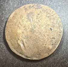 Lincoln Wheat Cent Dateless Brockage Error